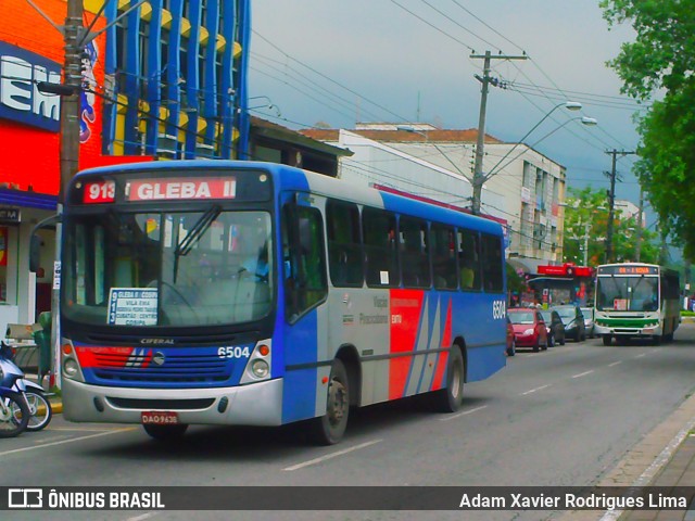 Viação Piracicabana 6504 na cidade de Cubatão, São Paulo, Brasil, por Adam Xavier Rodrigues Lima. Número da foto: #6769132.