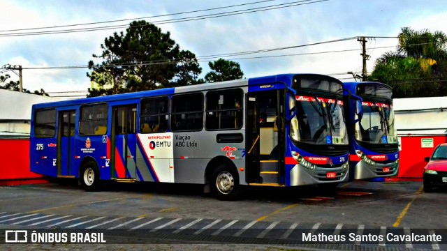 Auto Viação ABC 275 na cidade de São Bernardo do Campo, São Paulo, Brasil, por Matheus Santos Cavalcante. ID da foto: 6767679.