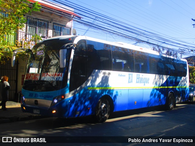 Pullman El Huique CTYY62 na cidade de Santa Cruz, Colchagua, Libertador General Bernardo O'Higgins, Chile, por Pablo Andres Yavar Espinoza. Número da foto: #6767645.