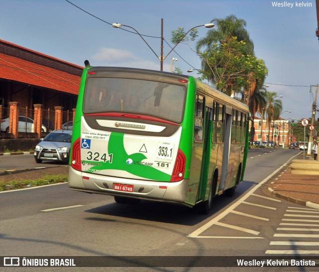 VB Transportes e Turismo 3241 na cidade de Campinas, São Paulo, Brasil, por Weslley Kelvin Batista. ID da foto: 6768327.