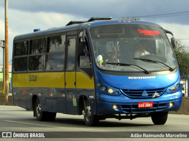 TransMorangos 2887 na cidade de Belo Horizonte, Minas Gerais, Brasil, por Adão Raimundo Marcelino. ID da foto: 6769272.