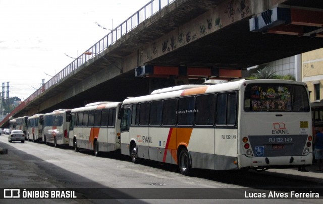 Evanil Transportes e Turismo RJ 132.149 na cidade de Nova Iguaçu, Rio de Janeiro, Brasil, por Lucas Alves Ferreira. ID da foto: 6767895.