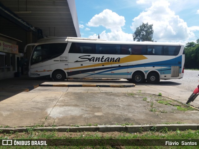 Empresas de Transportes Santana e São Paulo 2800 na cidade de Cruz das Almas, Bahia, Brasil, por Flávio  Santos. Número da foto: #6767594.