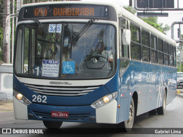 Transportadora Globo 262 na cidade de Recife, Pernambuco, Brasil, por Gabriel Lima. Número da foto: #6769651.