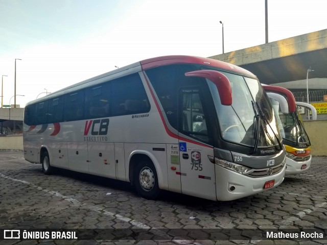 Viação Campo Belo - VCB Transportes 755 na cidade de Belo Horizonte, Minas Gerais, Brasil, por Matheus Rocha. Número da foto: #6769633.