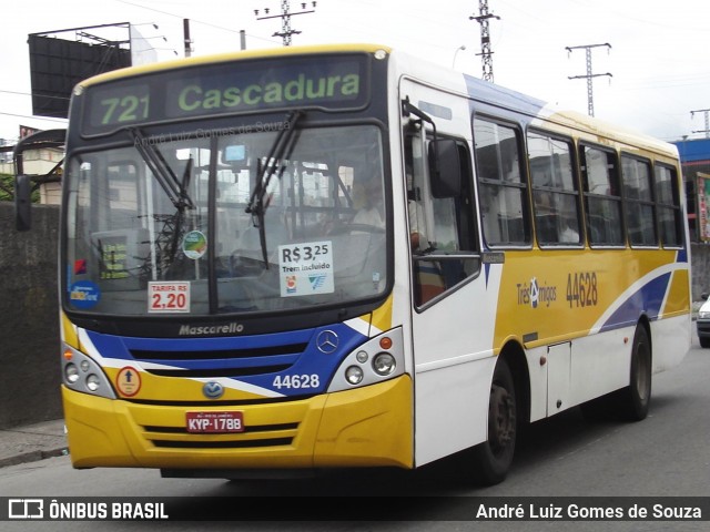 Auto Viação Três Amigos 44628 na cidade de Rio de Janeiro, Rio de Janeiro, Brasil, por André Luiz Gomes de Souza. Número da foto: #6772347.