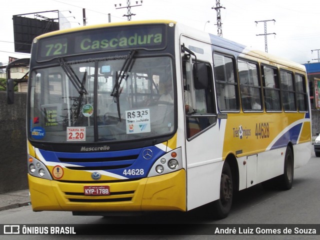 Auto Viação Três Amigos 44628 na cidade de Rio de Janeiro, Rio de Janeiro, Brasil, por André Luiz Gomes de Souza. ID da foto: 6772347.