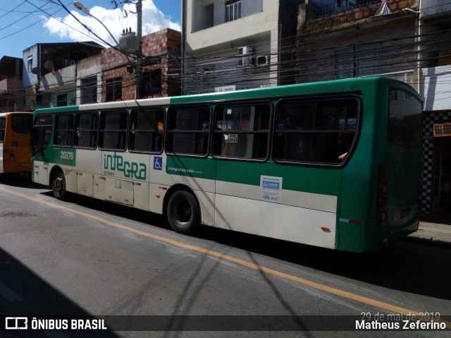 OT Trans - Ótima Salvador Transportes 20378 na cidade de Salvador, Bahia, Brasil, por Matheus Zeferino. ID da foto: 6771679.