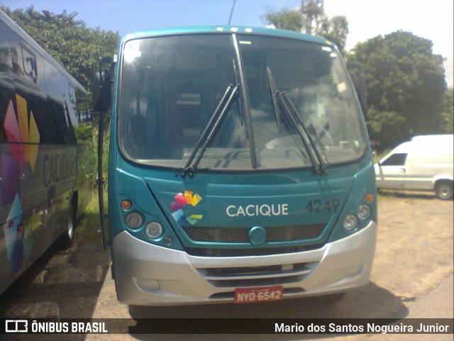 Cacique Transportes 4249 na cidade de Salvador, Bahia, Brasil, por Mario dos Santos Nogueira Junior. Número da foto: #6770597.