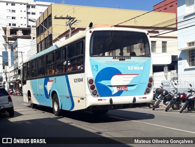 Turi Transportes - Pará de Minas 12104 na cidade de Pará de Minas, Minas Gerais, Brasil, por Mateus Oliveira Gonçalves. Número da foto: #6771570.