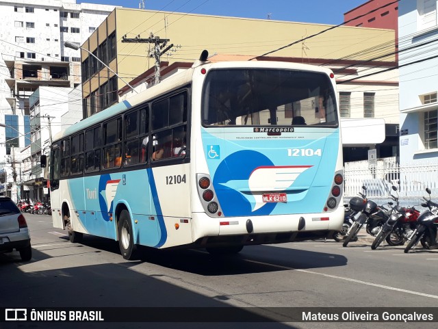 Turi Transportes - Pará de Minas 12104 na cidade de Pará de Minas, Minas Gerais, Brasil, por Mateus Oliveira Gonçalves. ID da foto: 6771570.