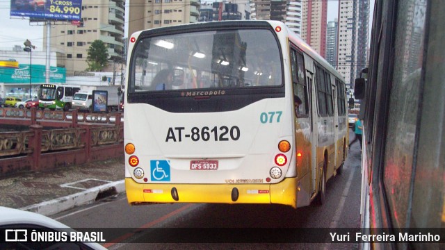 Empresa de Transportes Nova Marambaia AT-86120 na cidade de Belém, Pará, Brasil, por Yuri Ferreira Marinho. ID da foto: 6770357.