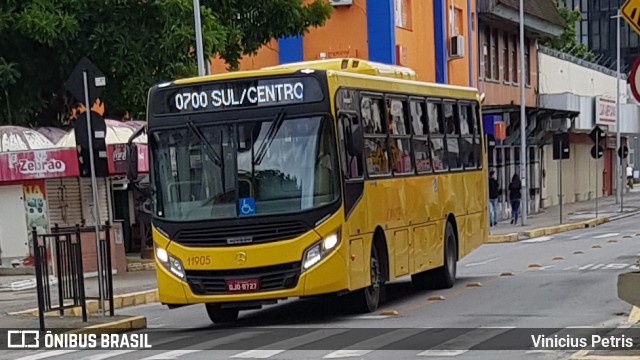 Gidion Transporte e Turismo 11905 na cidade de Joinville, Santa Catarina, Brasil, por Vinicius Petris. ID da foto: 6771419.