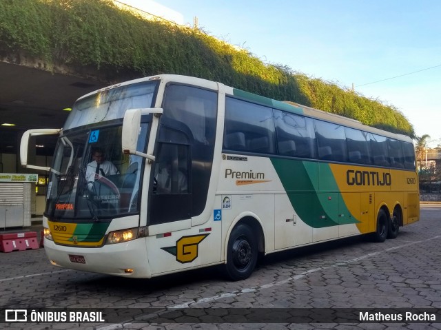 Empresa Gontijo de Transportes 12610 na cidade de Belo Horizonte, Minas Gerais, Brasil, por Matheus Rocha. Número da foto: #6770523.