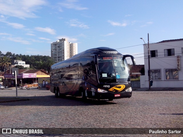 Expresso Nordeste 4810 na cidade de Joinville, Santa Catarina, Brasil, por Paulinho Sartor. Número da foto: #6772082.
