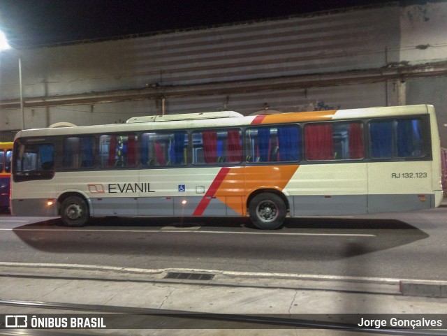 Evanil Transportes e Turismo RJ 132.123 na cidade de Rio de Janeiro, Rio de Janeiro, Brasil, por Jorge Gonçalves. Número da foto: #6770300.