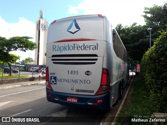 Rápido Federal 1419 na cidade de Salvador, Bahia, Brasil, por Matheus Zeferino. ID da foto: 6771700.