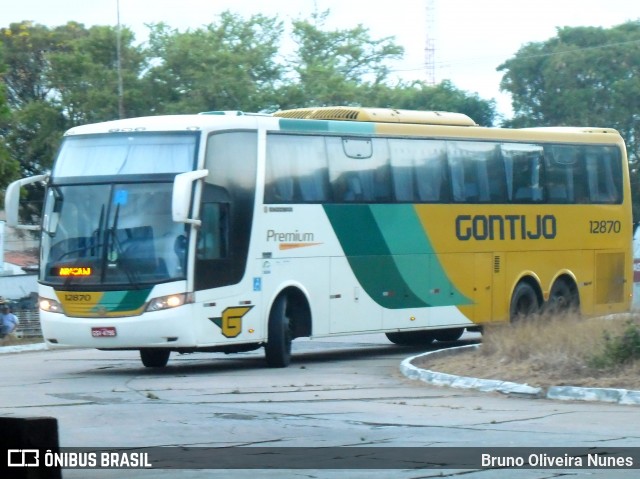 Empresa Gontijo de Transportes 12870 na cidade de Natal, Rio Grande do Norte, Brasil, por Bruno Oliveira Nunes. ID da foto: 6772048.