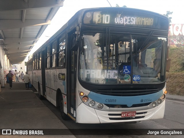 Tijuquinha - Auto Viação Tijuca C50059 na cidade de Rio de Janeiro, Rio de Janeiro, Brasil, por Jorge Gonçalves. ID da foto: 6771369.