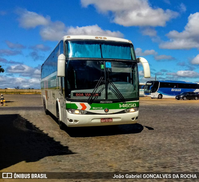 Empresa Gontijo de Transportes 14650 na cidade de Vitória da Conquista, Bahia, Brasil, por João Gabriel Gonçalves da Rocha. Número da foto: #6770872.