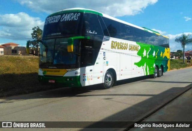 Expresso Canoas 491 na cidade de Brasília de Minas, Minas Gerais, Brasil, por Rogério Rodrigues Adelar. Número da foto: #6772643.