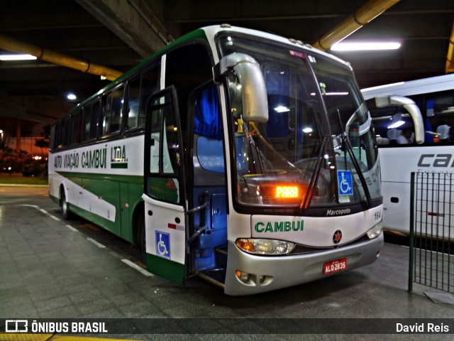 Auto Viação Cambuí 164 na cidade de São Paulo, São Paulo, Brasil, por David Reis. ID da foto: 6703963.