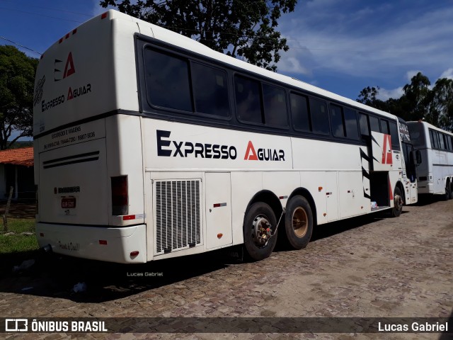 Expresso Aguiar 5207 na cidade de Santa Cruz dos Milagres, Piauí, Brasil, por Lucas Gabriel. ID da foto: 6705036.