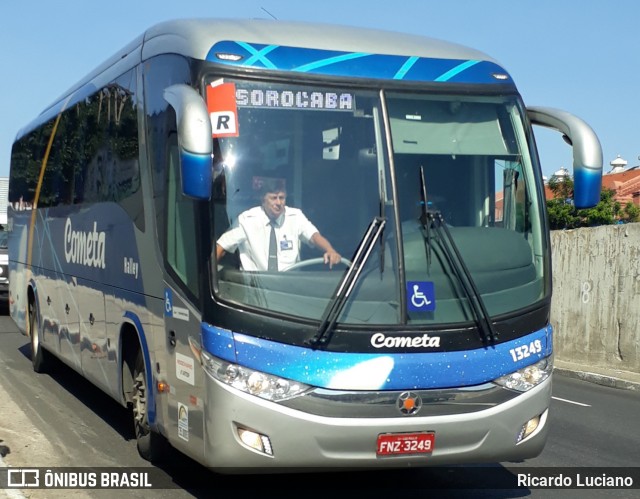 Viação Cometa 13249 na cidade de São Paulo, São Paulo, Brasil, por Ricardo Luciano. Número da foto: #6702591.