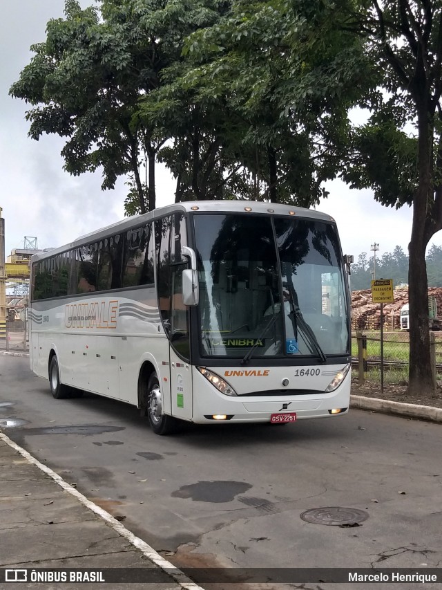 Univale Transportes 16400 na cidade de Belo Oriente, Minas Gerais, Brasil, por Marcelo Henrique. ID da foto: 6703018.