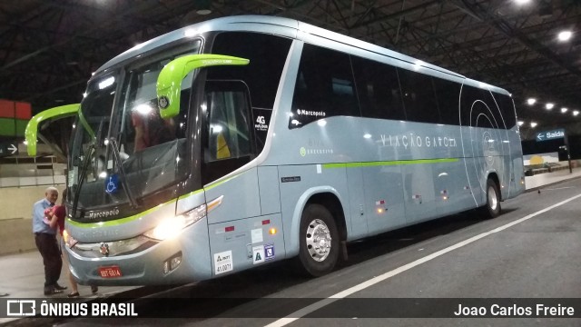 Viação Garcia 8174 na cidade de Bauru, São Paulo, Brasil, por Joao Carlos Freire. Número da foto: #6703990.