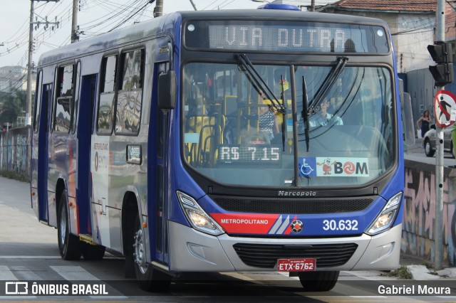 Empresa de Ônibus Vila Galvão 30.632 na cidade de Guarulhos, São Paulo, Brasil, por Gabriel Moura. Número da foto: #6706448.