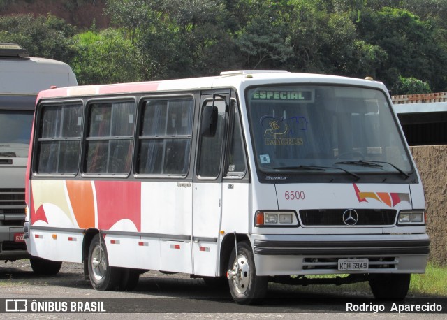 Ônibus Particulares 6500 na cidade de Conselheiro Lafaiete, Minas Gerais, Brasil, por Rodrigo  Aparecido. Número da foto: #6706995.