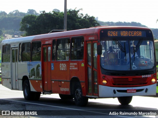 Saritur - Santa Rita Transporte Urbano e Rodoviário 90330 na cidade de Belo Horizonte, Minas Gerais, Brasil, por Adão Raimundo Marcelino. ID da foto: 6707440.