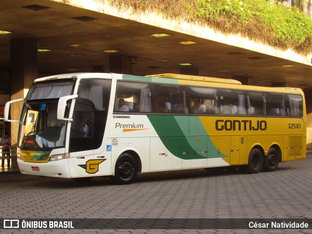 Empresa Gontijo de Transportes 12510 na cidade de Belo Horizonte, Minas Gerais, Brasil, por César Natividade. Número da foto: #6709549.
