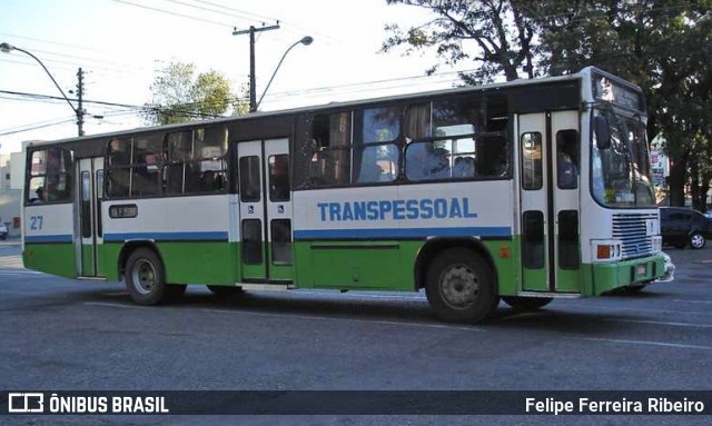 TransPessoal Transportes 27 na cidade de Pelotas, Rio Grande do Sul, Brasil, por Felipe Ferreira Ribeiro. ID da foto: 6709539.