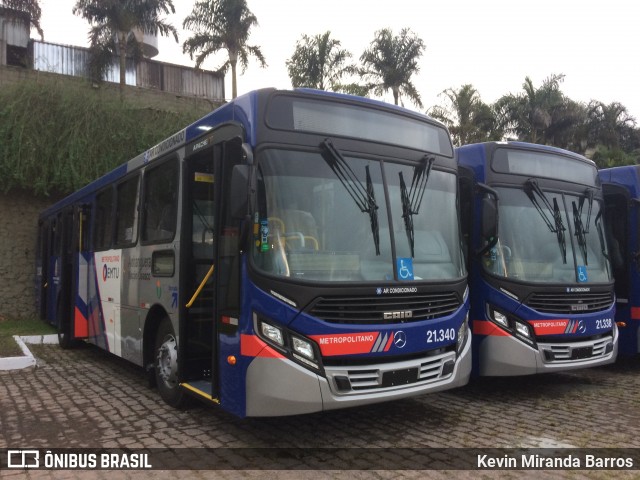 Viação Osasco 21.340 na cidade de Osasco, São Paulo, Brasil, por Kevin Miranda Barros. Número da foto: #6711348.