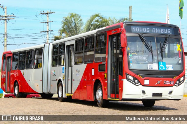 Itajaí Transportes Coletivos 2046 na cidade de Campinas, São Paulo, Brasil, por Matheus Gabriel dos Santos. Número da foto: #6711636.
