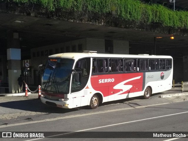 Viação Serro 2110 na cidade de Belo Horizonte, Minas Gerais, Brasil, por Matheus Rocha. ID da foto: 6710739.