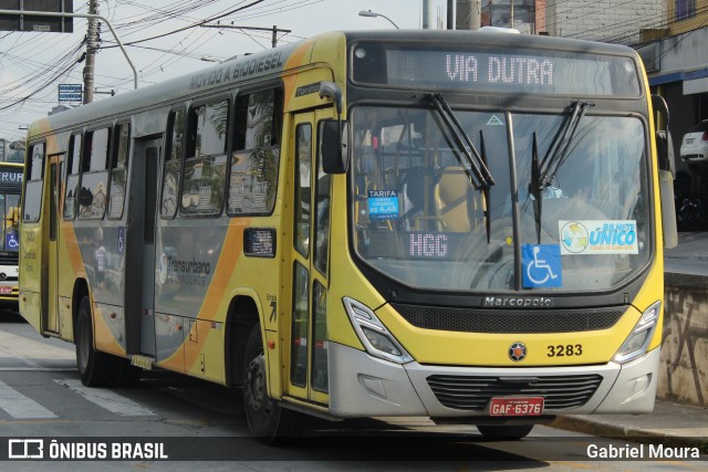 Viação Campo dos Ouros 3283 na cidade de Guarulhos, São Paulo, Brasil, por Gabriel Moura. Número da foto: #6712049.