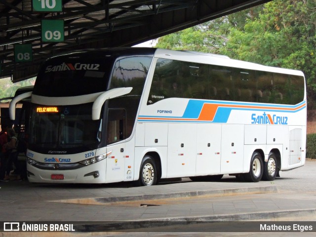 VUSC - Viação União Santa Cruz 2370 na cidade de Santa Maria, Rio Grande do Sul, Brasil, por Matheus Etges. Número da foto: #6710918.