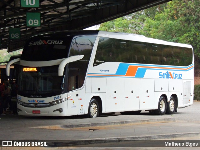 VUSC - Viação União Santa Cruz 2370 na cidade de Santa Maria, Rio Grande do Sul, Brasil, por Matheus Etges. ID da foto: 6710918.