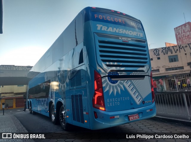 Transnorte - Transporte e Turismo Norte de Minas 88100 na cidade de Belo Horizonte, Minas Gerais, Brasil, por Luis Philippe Cardoso Coelho. Número da foto: #6710268.