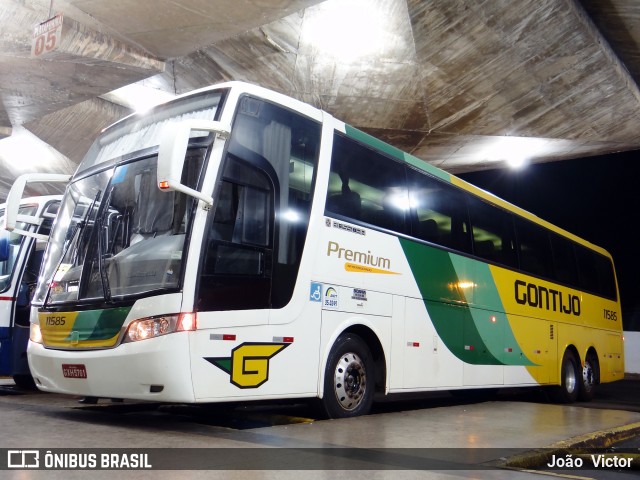 Empresa Gontijo de Transportes 11585 na cidade de Teresina, Piauí, Brasil, por João Victor. ID da foto: 6711639.