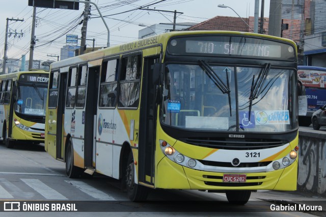 Viação Campo dos Ouros 3121 na cidade de Guarulhos, São Paulo, Brasil, por Gabriel Moura. ID da foto: 6713578.