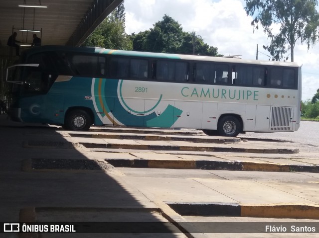 Auto Viação Camurujipe 2891 na cidade de Cruz das Almas, Bahia, Brasil, por Flávio  Santos. ID da foto: 6713915.