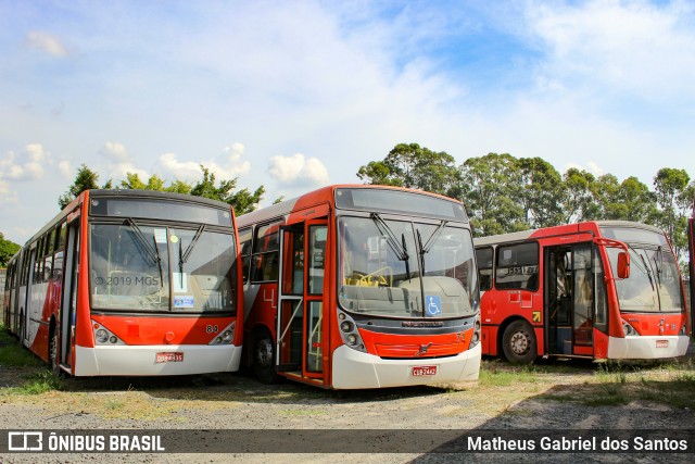 Itajaí Transportes Coletivos 2884 na cidade de Campinas, São Paulo, Brasil, por Matheus Gabriel dos Santos. ID da foto: 6714566.