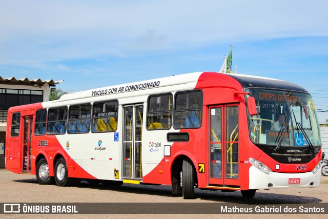 Itajaí Transportes Coletivos 2059 na cidade de Campinas, São Paulo, Brasil, por Matheus Gabriel dos Santos. Número da foto: #6714179.