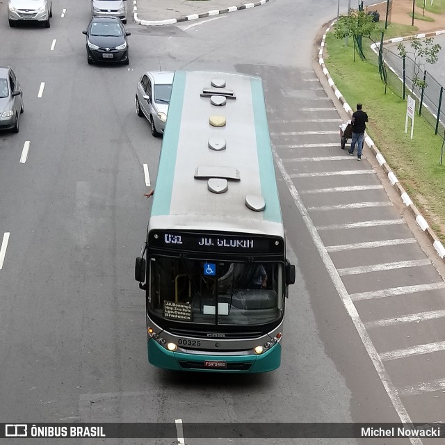 Auto Viação Urubupungá 00325 na cidade de Osasco, São Paulo, Brasil, por Michel Nowacki. Número da foto: #6714424.