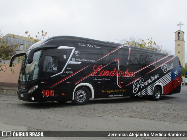 Londresbus 100 na cidade de Talca, Talca, Maule, Chile, por Jeremias Alejandro Medina Ramirez. Número da foto: #6713411.