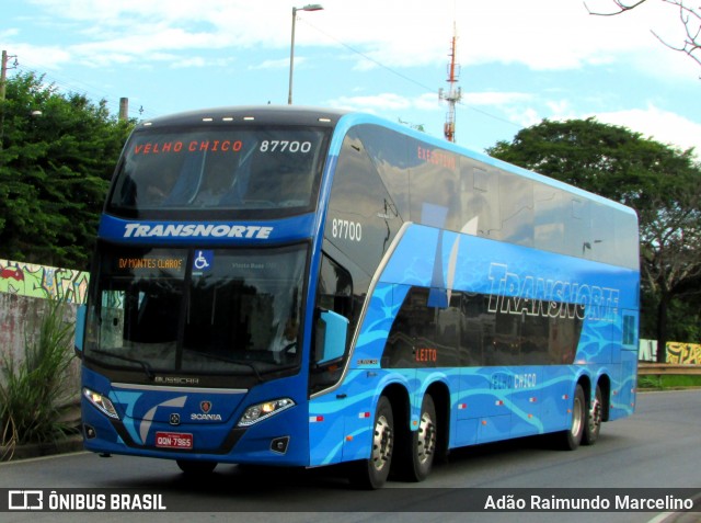 Transnorte - Transporte e Turismo Norte de Minas 87700 na cidade de Belo Horizonte, Minas Gerais, Brasil, por Adão Raimundo Marcelino. ID da foto: 6714243.